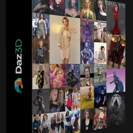 DAZ3D, POSER BUNDLE 3 MARCH 2023 (Premium)