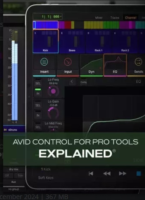 Groove3 AVID Control for Pro Tools Explained