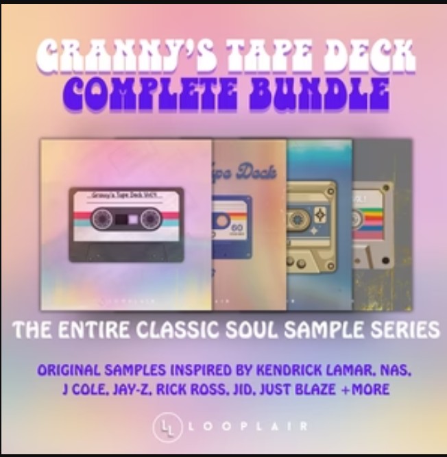 Looplair Granny's Tape Deck Complete Bundle Compositions and Stems