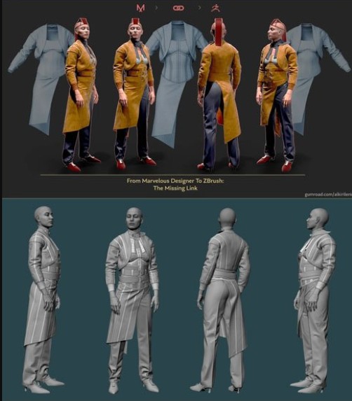 Aleksandr Kirilenko – From Marvelous Designer To ZBrush: The Missing Link