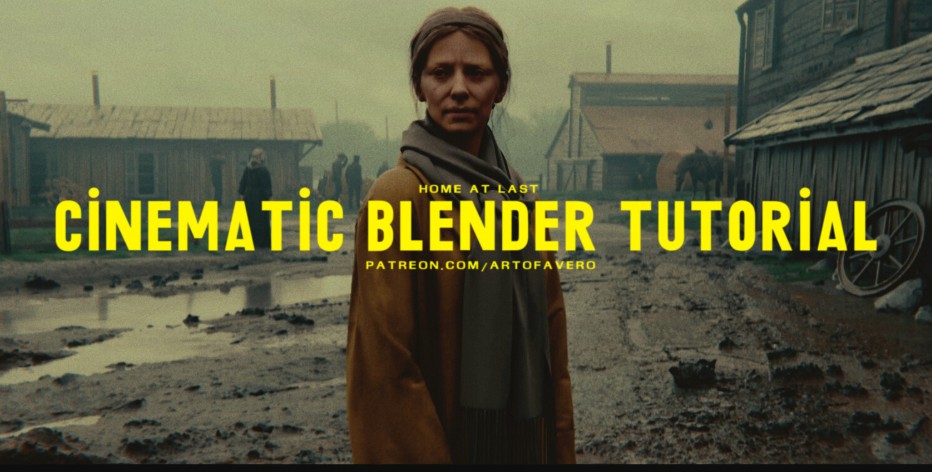 Artstation – Cinematic Blender Tutorial: Home At Last