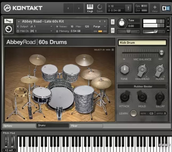 Native Instruments Abbey Road 60s Drummer v1.3.1 KONTAKT