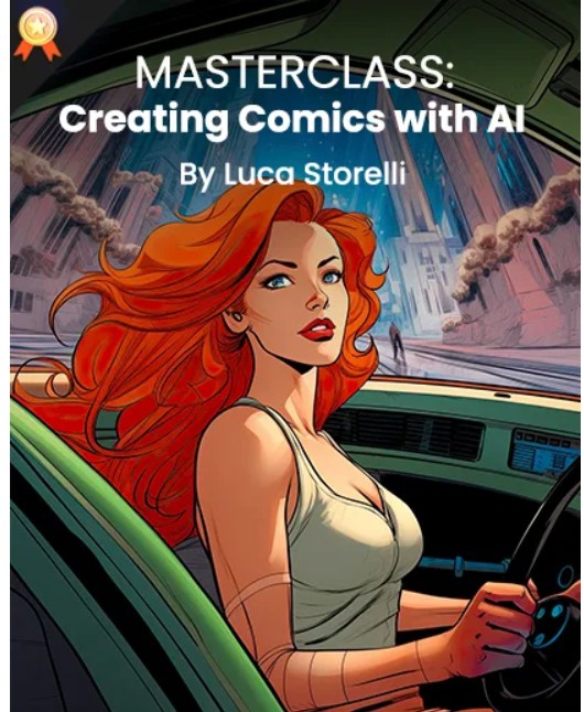 PhotoWhoa – Masterclass: Creating Comics With AI By Luca Storelli