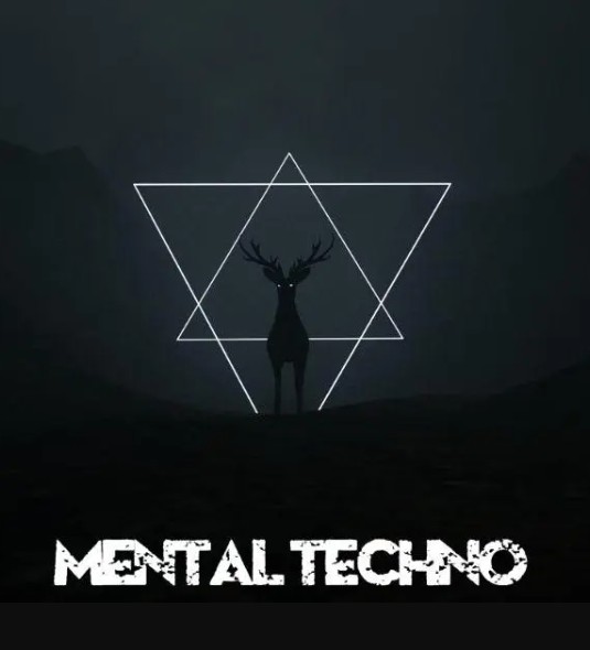 Skull Label Mental Techno