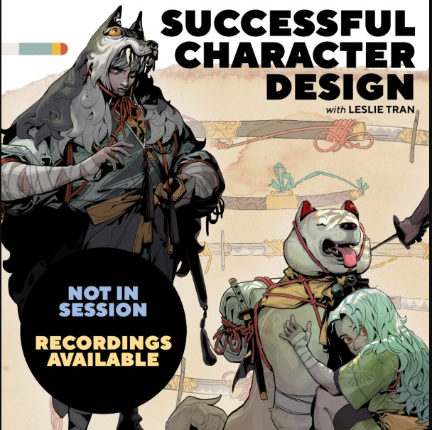 Underpaint Academy – Successful Character Design with Leslie Tran