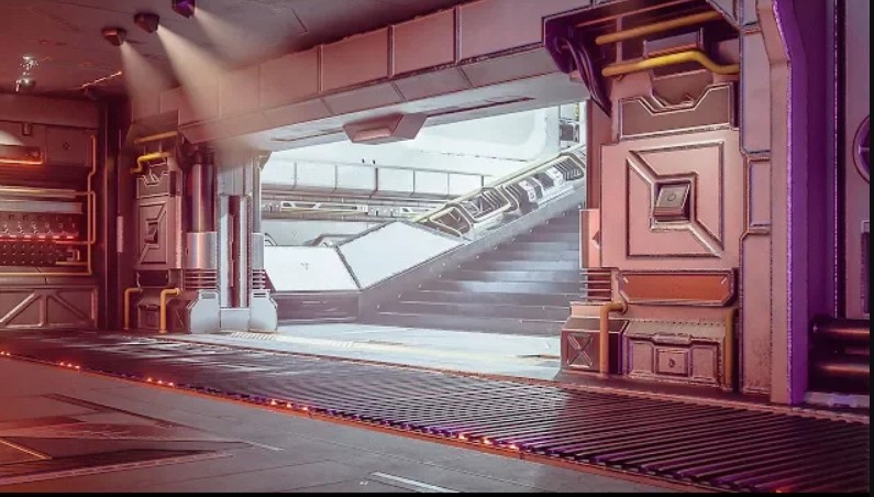 CGCookie – Animated Sci-Fi Game Environment Creation in Blender 2.8 