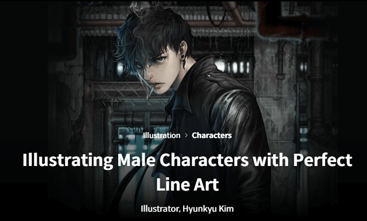 Coloso – Illustrating Male Characters with Perfect Lineart 