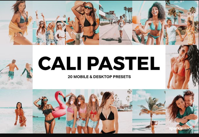 CreativeMarket – 20 Cali Pastel Lightroom Presets and LUTs