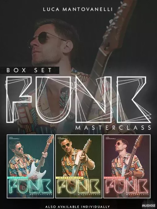 JTC Guitar Luca Mantovanelli Funk Masterclass: Box Set