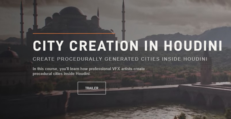 Rebelway – City Creation in Houdini