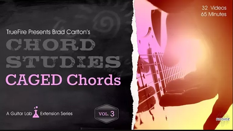 TrueFire Brad Carlton Chord Studies CAGED Chords Vol.3