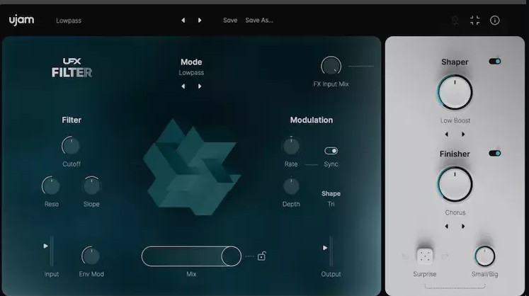 uJAM UFX FILTER v1.0.0
