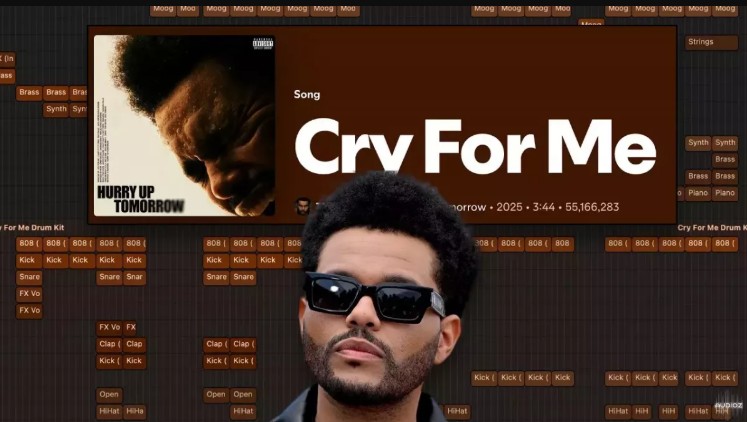 Imamusicmogul The Weeknd Cry For Me (Logic Pro Session)