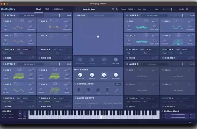 KORG multipoly Editor Librarian v1.0.4