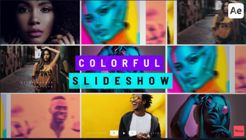 Videohive Colorful Slideshow 52001935