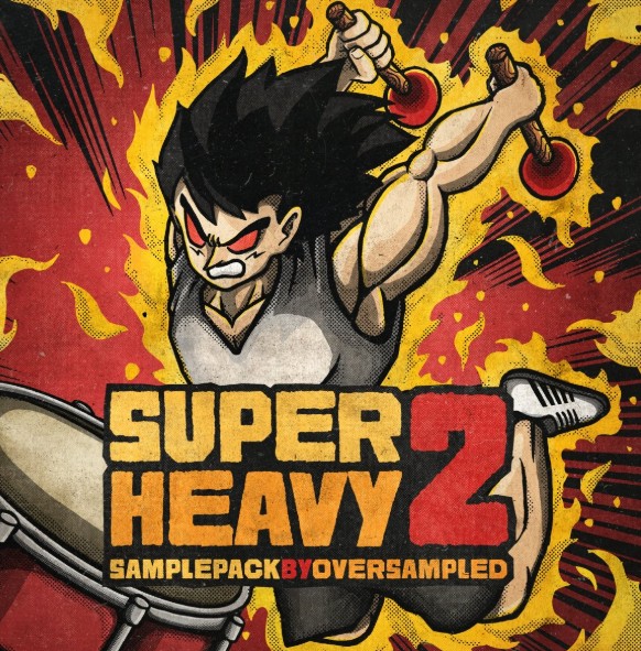 Oversampled Super Heavy 2 The Ultimate EDM Drum Toolkit