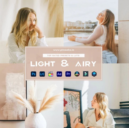 Presets.io – Light & Airy Preset Collection