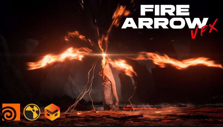 Double Jump Academy Fire Arrow Vfx