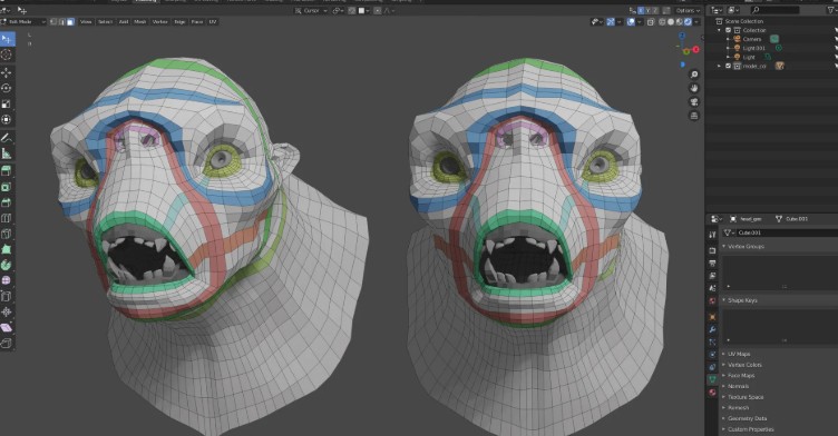 Flippednormals – Retopology in Blender