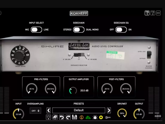 Korneff Audio Shure Level-Loc v1.0.2
