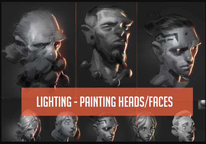 Lighting for Painting Heads/Faces