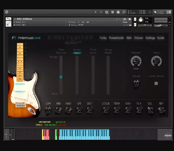 Pettinhouse Direct Guitar 4 KONTAKT