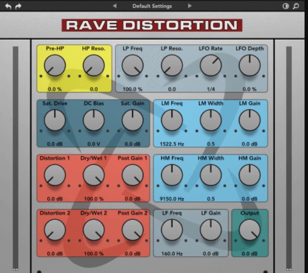Rave Generation Rave Distortion v1.0.0