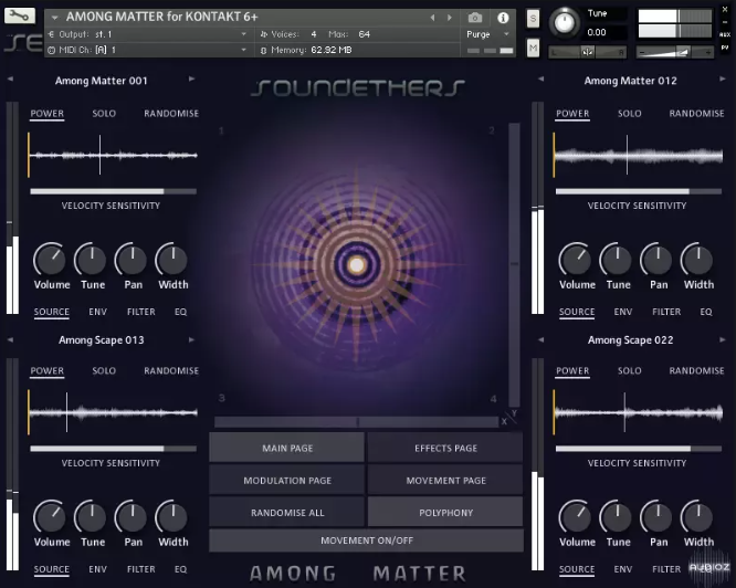 Soundethers Among Matter KONTAKT