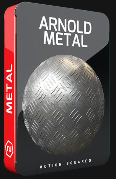 Motion Squared – Arnold Metal Materials for Cinema 4D