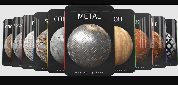 Motion Squared – Arnold for Cinema 4D Material Collection