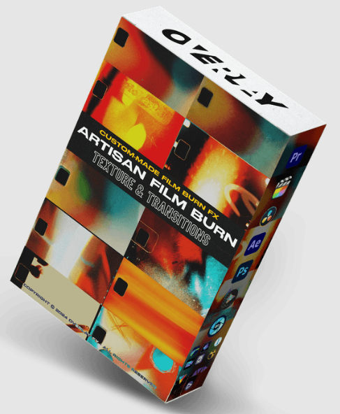Overlay FX – Artisan Film Burn FX – Custom Crafted Film Burn Textures & Transitions Pack