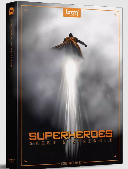 Boom Library Superheroes - Speed & Strength Construction Kit