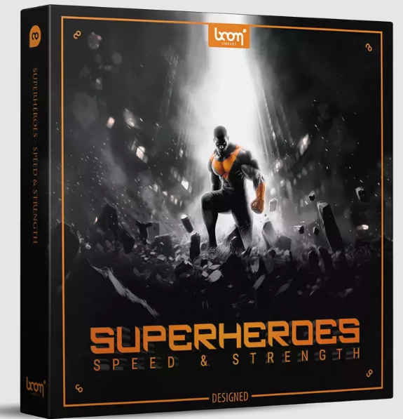 Boom Library Superheroes - Speed & Strength Designed