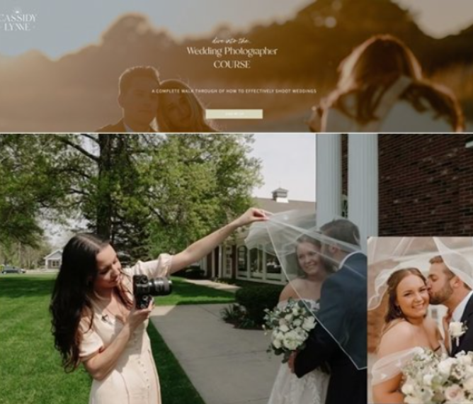 Cassidy Lynne – Wedding Photographer Course