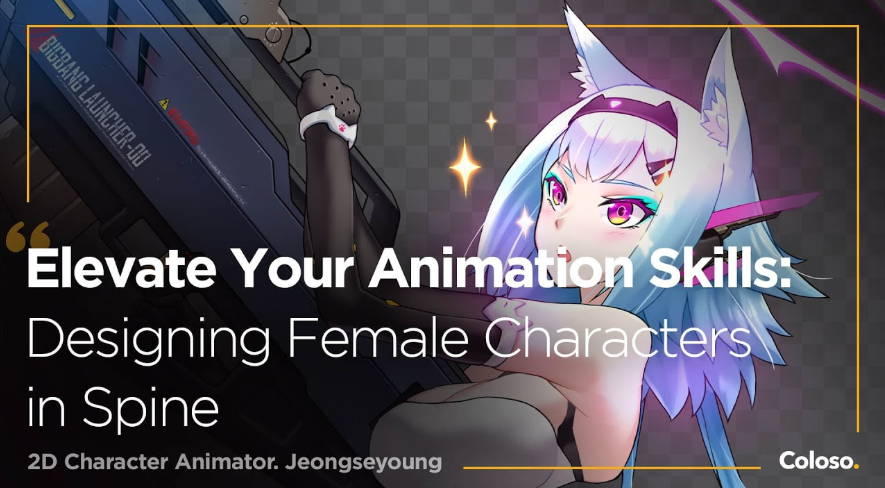 Coloso – Animating Female Characters Using the Spine Tool