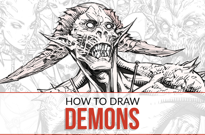 Cubebrush – How To Draw Demons