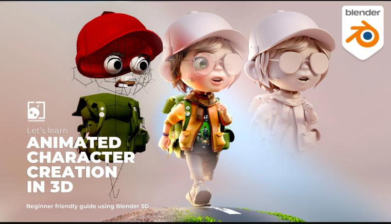 Gumroad – Let’s learn Animated Character Creation in 3D