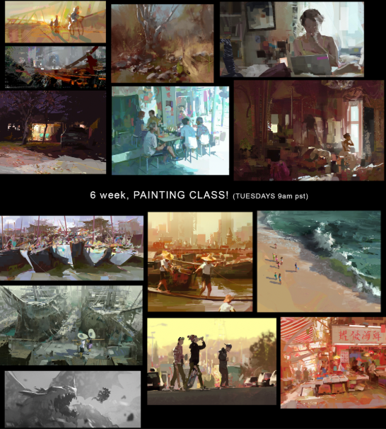 Gumroad – Zac Retz – 6 Week Painting Class