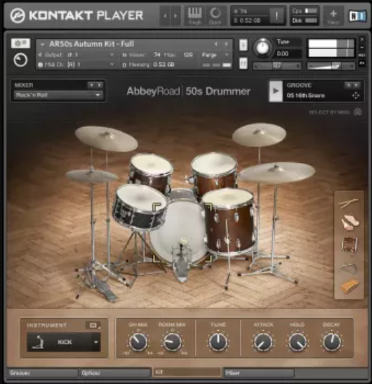 Native Instruments Abbey Road 50s Drummer v1.2.2 KONTAKT