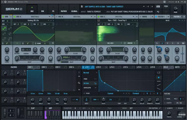Oddprophet Any Sample Into a Bass Serum 2 Preset SERUM2