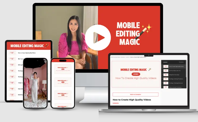 Video Training – Tina Lee – Mobile Editing Magic