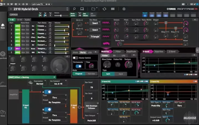 Yamaha Expanded Softsynth Plugin for MONTAGE M v3