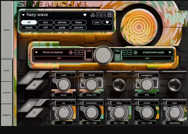 Cradle State Machine Psychedelic Synths v1.0.0