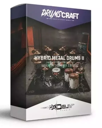 Develop Device Hybrid Metal Drums II : Superior Drummer 3 Presets