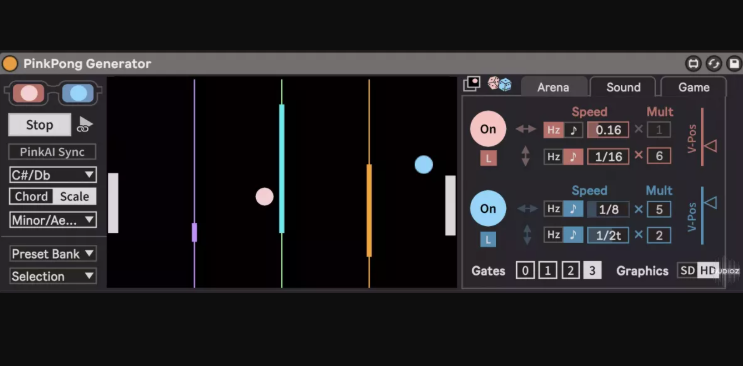 4chamber Sound Pink Pong Generator Max for Live