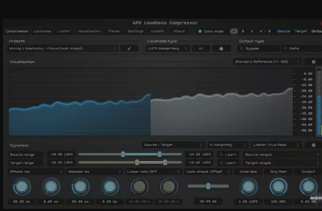APU Software Loudness Compressor v4.3.6