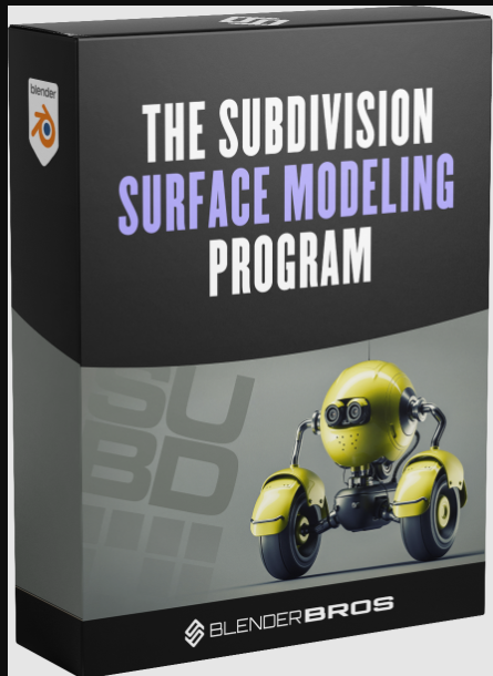 Blender Bros – The ULTIMATE Subd Modeling Program for Blender 