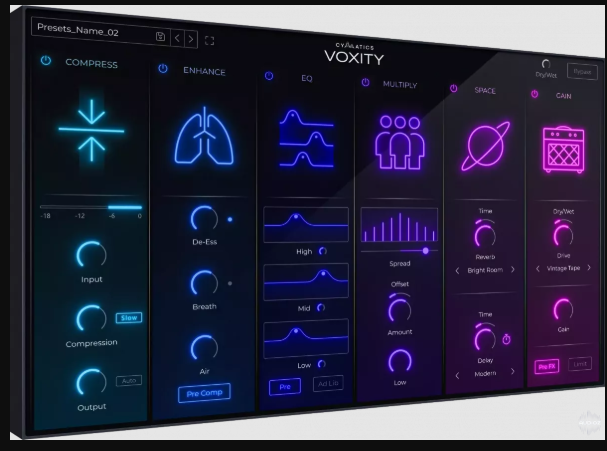 Cymatics VOXITY Vocal Mixing Plugin v0.8.0