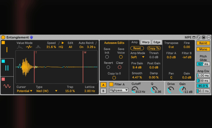 Dillon Bastan Entanglement v1.0.1 (Max for Live)