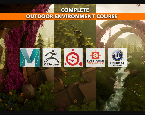 Gumroad – 3dex – How to Make a Stylized Outdoor Environment from Start to Finish